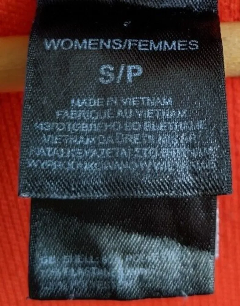 Ladies The North Face Orange Jacket Size Small S 8 10 Lightweight Bright *Faulty - Picture 6 of 16